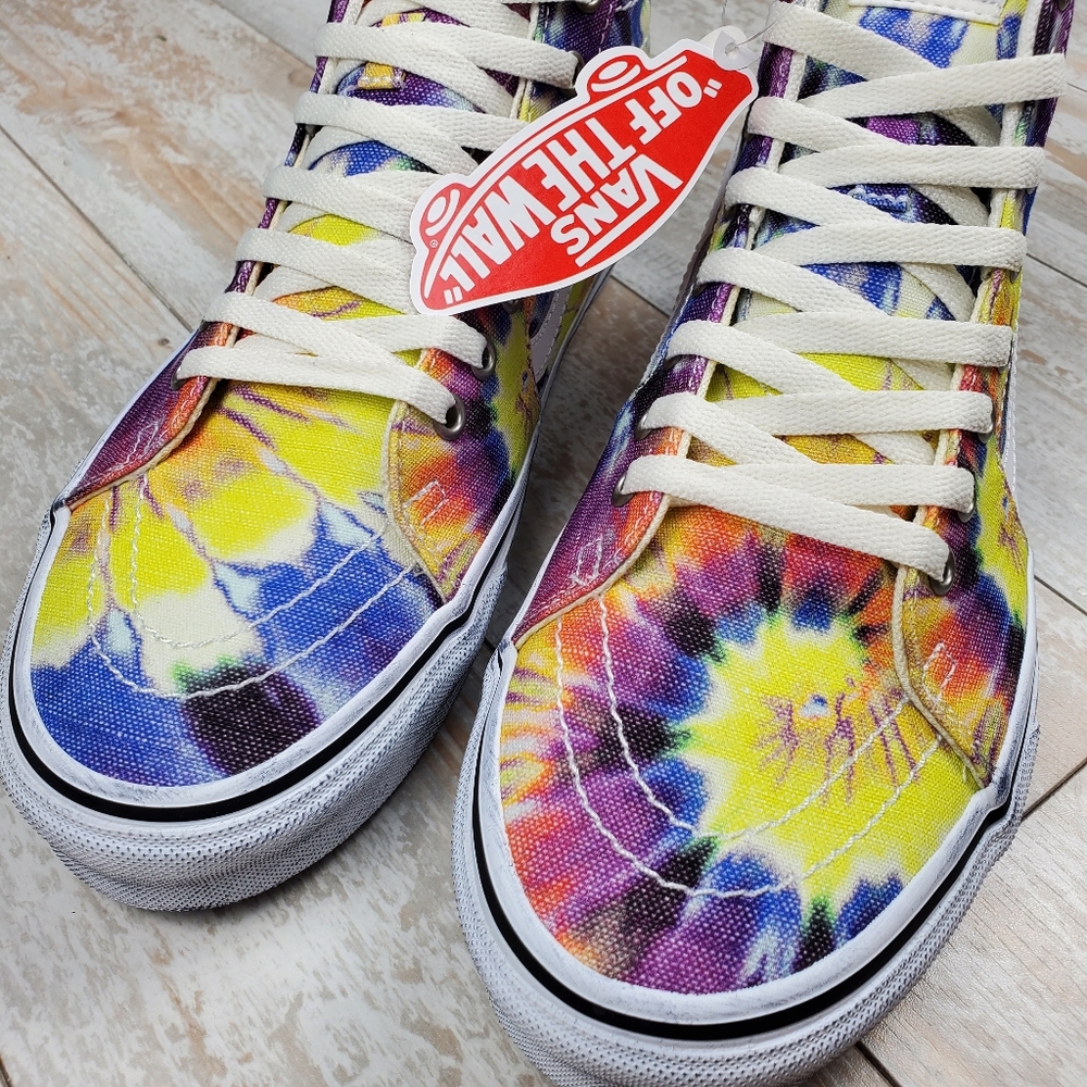 Vans SK8-Hi Tapered Washed Tie Dye - Picture 2 of 8